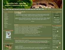 Tablet Screenshot of egzotika.info